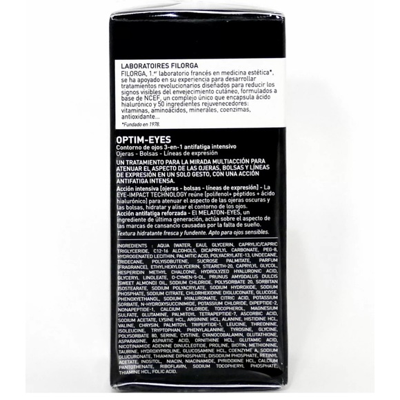 Filorga Paris Optim-Eyes Intensive Revitalizing 3-in-1 Eye Contour Cream 0.5 fl - Picture 7 of 8